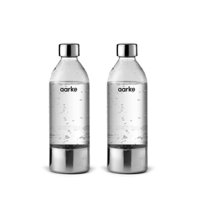 Image of Aarke 2er-Pack PET-Wasserflasche für Carbonator 3, 800ml, Edelstahl