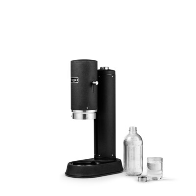 Image of Aarke Carbonator Pro Wassersprudler mit Flasche, Mattschwarz