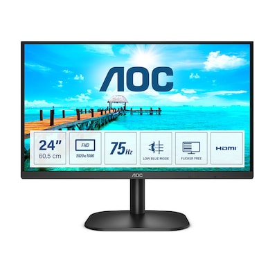 Image of AOC 24B2XHM2 60cm (24") FHD VA Office Monitor 16:9 VGA/HDMI 75Hz