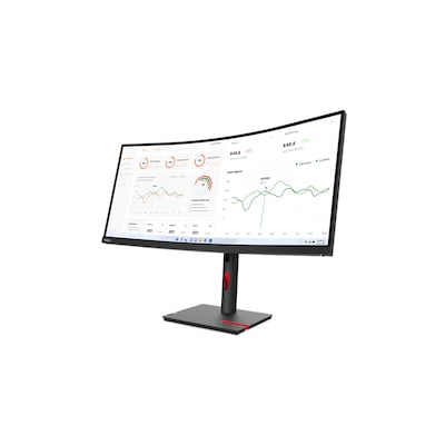 Image of Lenovo ThinkVision T34w-30 (34) 3440x1440 USB-C/DP/HDMI [Energieklasse F] (63D4GAT1EU)