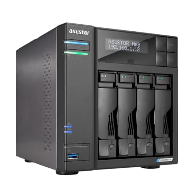 Image of ASUSTOR AS6704T Gen2 Lockerstor 4 NAS System 4-bay