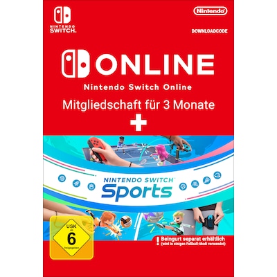 Image of Nintendo Switch Sports + NSO 90 days - Nintendo Digital Code