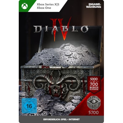 Image of Diablo IV 5700 Platinum - XBox Series S|X Digital Code