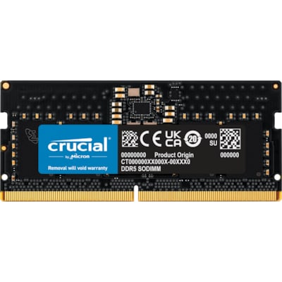 Image of 8GB (1x8GB) Crucial DDR5-5200 CL 42 SO-DIMM RAM Notebook Speicher