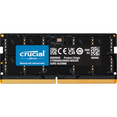 Image of 32GB (1x32GB) Crucial DDR5-5600 CL 46 SO-DIMM RAM Notebook Speicher