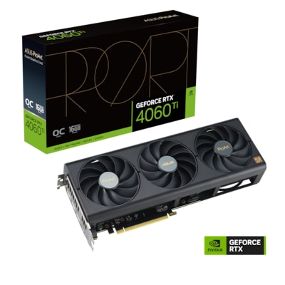 Image of ASUS ProArt RTX 4060Ti OC Grafikkarte 16GB GDDR6X, 1xHDMI, 3xDP