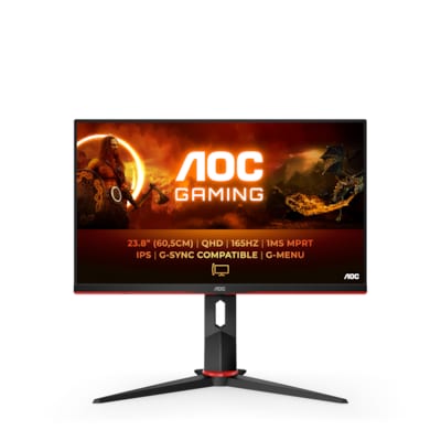 Image of AOC Q24G2A 60,5cm (23,8") QHD IPS Gaming Monitor 16:9 HDMI/DP 165Hz 1ms FreeSync