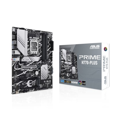 Image of ASUS PRIME H770-PLUS ATX Mainboard Sockel 1700 DP/HDMI/USB-C