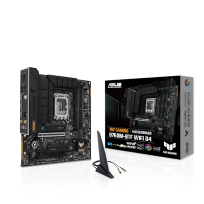 Image of ASUS TUF GAMING B760M-BTF WIFI D4 mATX Mainboard Sockel 1700 DP/HDMI/USB-C