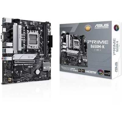 Image of ASUS PRIME B650M-K mATX Mainboard Sockel AM5 M.2/HDMI/VGA