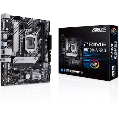 Image of ASUS Prime H510M-A R20 mATX Mainboard Sockel 1200 M2/USB32/HDMI/DP/VGA