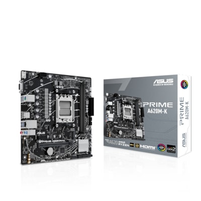 Image of ASUS PRIME A620M-K mATX Mainboard Sockel AM5 M2/USB32/VGA/HDMI