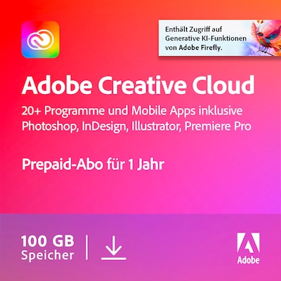 Image of Adobe Creative Cloud All Apps | Download & Produktschlüssel