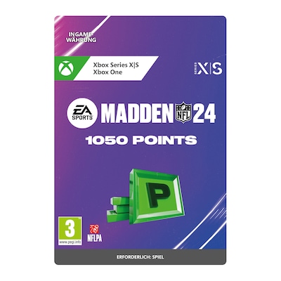 Image of MADDEN NFL 24: 1050 MADDEN POINTS - XBox Series S|X Digital Code