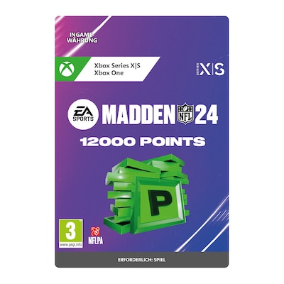 Image of MADDEN NFL 24: 12000 MADDEN POINTS - XBox Series S|X Digital Code