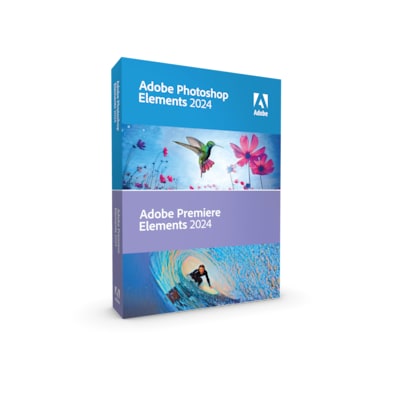 Image of Adobe Photoshop & Premiere Elements 2024 | Box & Produktschlüssel