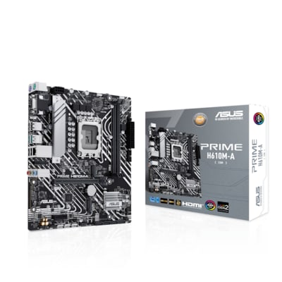 Image of ASUS PRIME H610M-A-CSM mATX Mainboard Sockel 1700 HDMI/DP/VGA