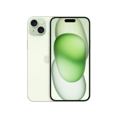 Image of Apple iPhone 15 Plus - 5G Smartphone - Dual-SIM / Interner Speicher 128GB - OLED-Display - 6,7 - 2796 x 1290 pixels - 2 x Rückkamera 48 MP, 12 MP - front camera 12 MP - grün (MU173ZD/A)