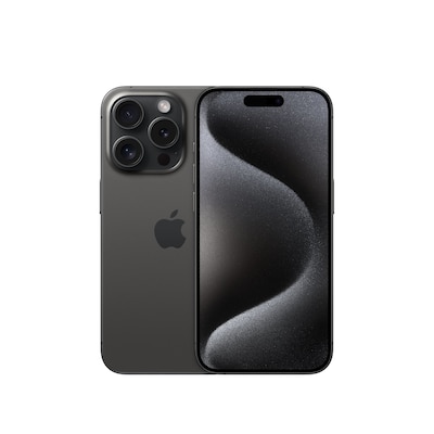 Image of Apple iPhone 15 Pro 256 GB Titan Schwarz MTV13ZD/A