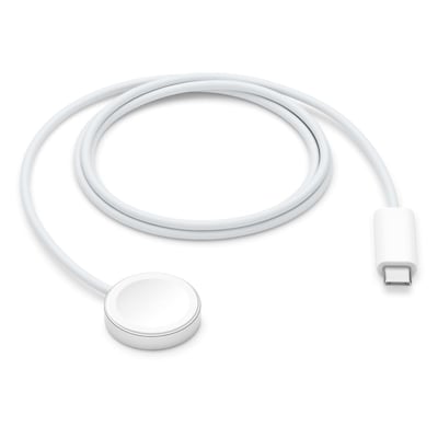 Image of Apple MT0H3ZM/A Ladegerät für Mobilgeräte Smartwatch Weiß USB Kabelloses Aufladen Schnellladung Indoor (MT0H3ZM/A)