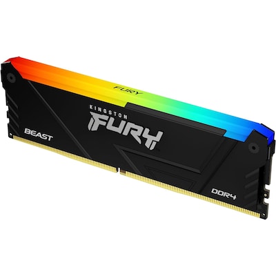 Image of 8GB (1x8GB) KINGSTON FURY Beast RGB DDR4-2666 CL16 RAM Gaming Arbeitsspeicher