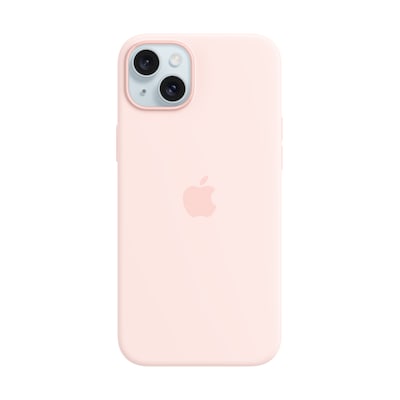 Image of APPLE iPhone 15 Plus Silicone Case with MagSafe - Light Pink (MT143ZM/A)