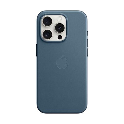 Image of Apple Original iPhone 15 Pro Feingewebe Case mit MagSafe - Pazifikblau