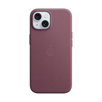Image of Apple Original iPhone 15 Feingewebe Case mit MagSafe - Mulberry