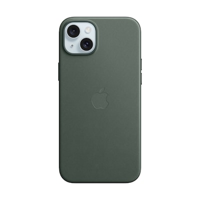 Image of Apple Original iPhone 15 Plus Feingewebe Case mit MagSafe - Immergrün