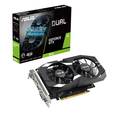 Image of ASUS GeForce GTX 1650 Dual V2 4GB GDDR6 Grafikkarte DP/HDMI/DVI