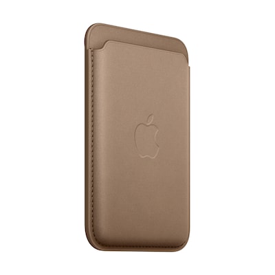 Image of Apple Original Feingewebe Wallet mit MagSafe - Taupe