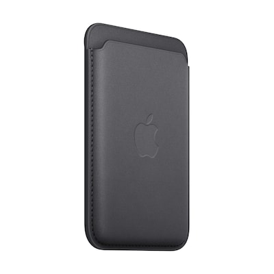 Image of Apple Original Feingewebe Wallet mit MagSafe - Schwarz