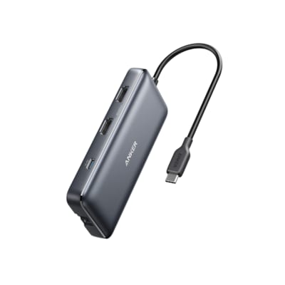 Image of Anker 553 USB-C Hub | 8-in-1, 4K HDMI, silber