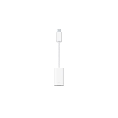 Image of Apple - Lightning Adapter - 24 pin USB-C männlich zu Lightning weiblich (MUQX3ZM/A)