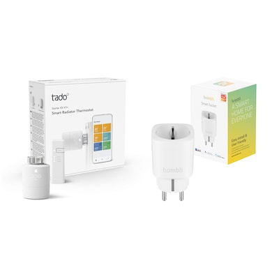 Image of tado° V3+ Starter Set Smarte Heizung • smartes Thermostat • Hombli Smart Plug