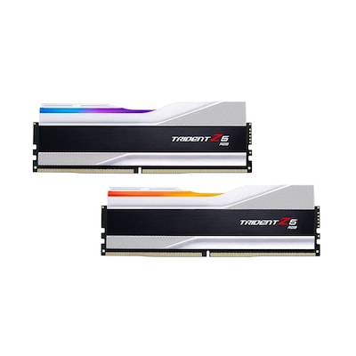 Image of 32GB (2x16GB) GSkill Trident Z5 RGB Silber DDR5-6400 CL32 RAM Speicher Kit