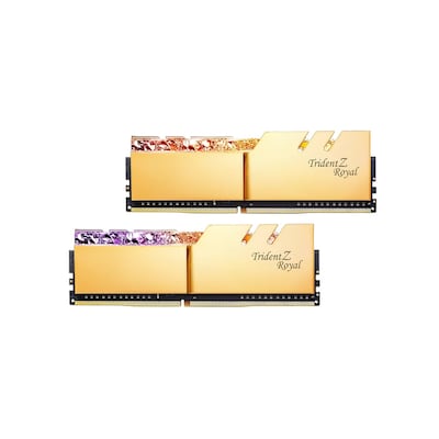 Image of 128GB (4x32GB) GSkill TridentZ Royal Gold DDR4-3600 CL16 RAM Speicher Kit