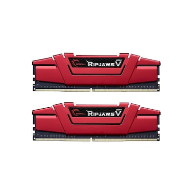 Image of 32GB (2x32GB) G.Skill Ripjaws V Rot DDR4-3600 CL19 RAM Speicher Kit