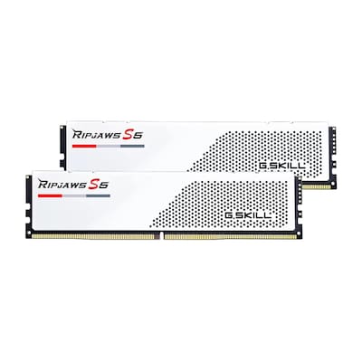 Image of 64GB (2x32GB) G.Skill Ripjaws S5 White DDR5-6000 CL30 RAM Speicher Kit