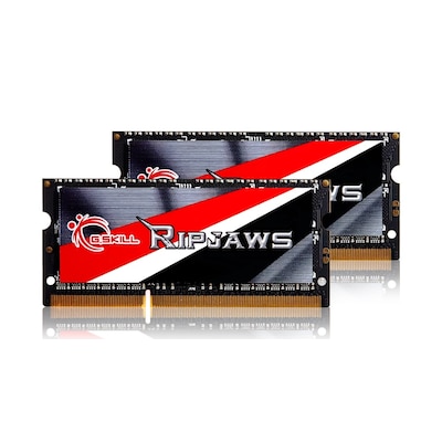 Image of 16GB (2x8GB) GSkill Ripjaws DDR3-1600 CL 9 SO-DIMM RAM Notebook Speicher Kit