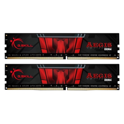 Image of 16GB (2x8GB) GSkill Aegis DDR4-2400 CL17 RAM Speicher Kit