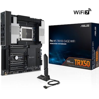 Image of ASUS Pro WS TRX50-Sage WIFI Workstation Mainboard Sockel SP6 (sTR5)