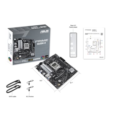 Image of ASUS PRIME B650M-R mATX Mainboard Sockel AM5 M.2/HDMI/USB-C