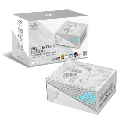 Image of ASUS ROG Strix 1000W AURA Edition White Gaming Netzteil 80+ Gold Modular