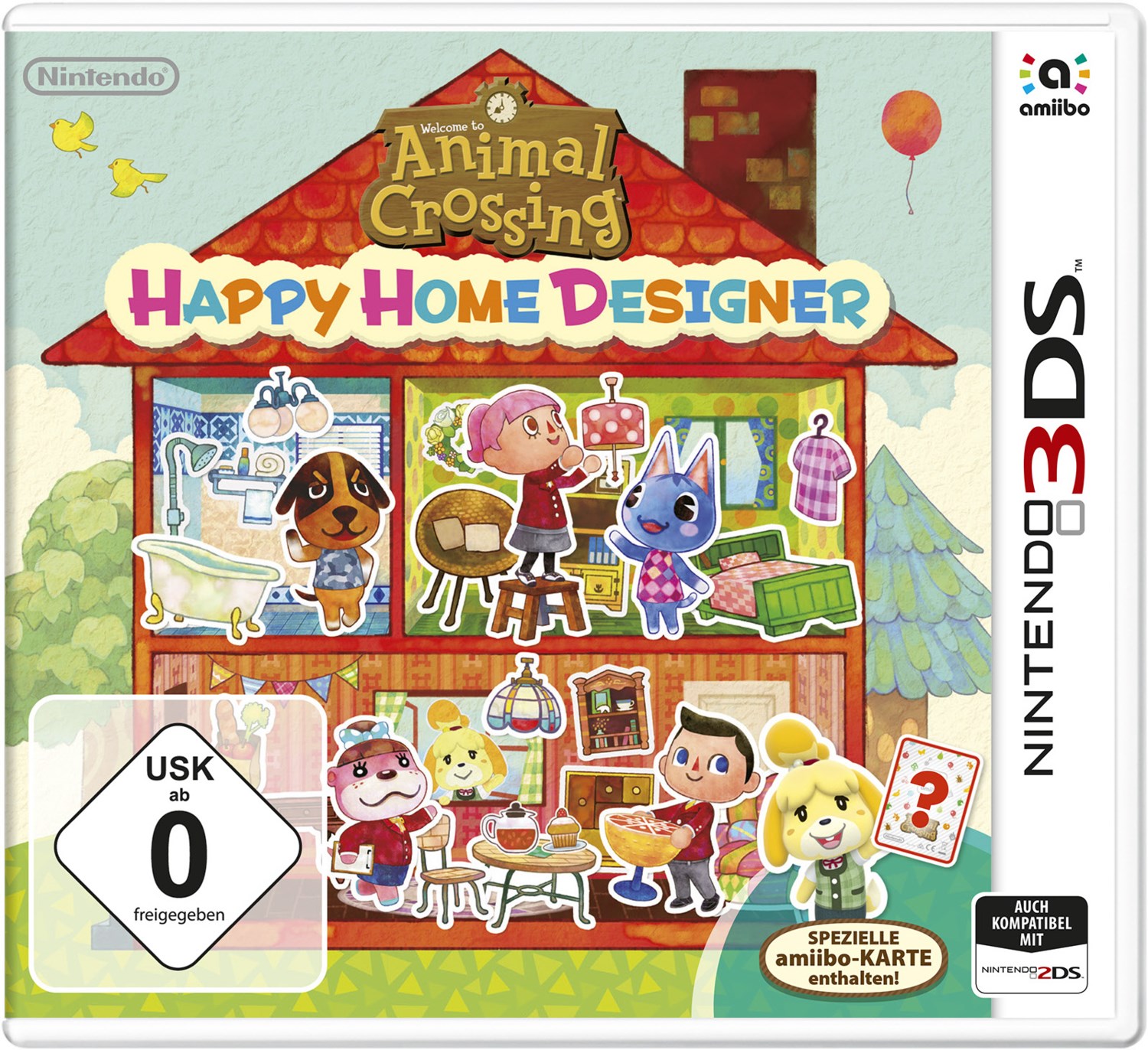 Image of Animal Crossing Happy Home Designer Spiel