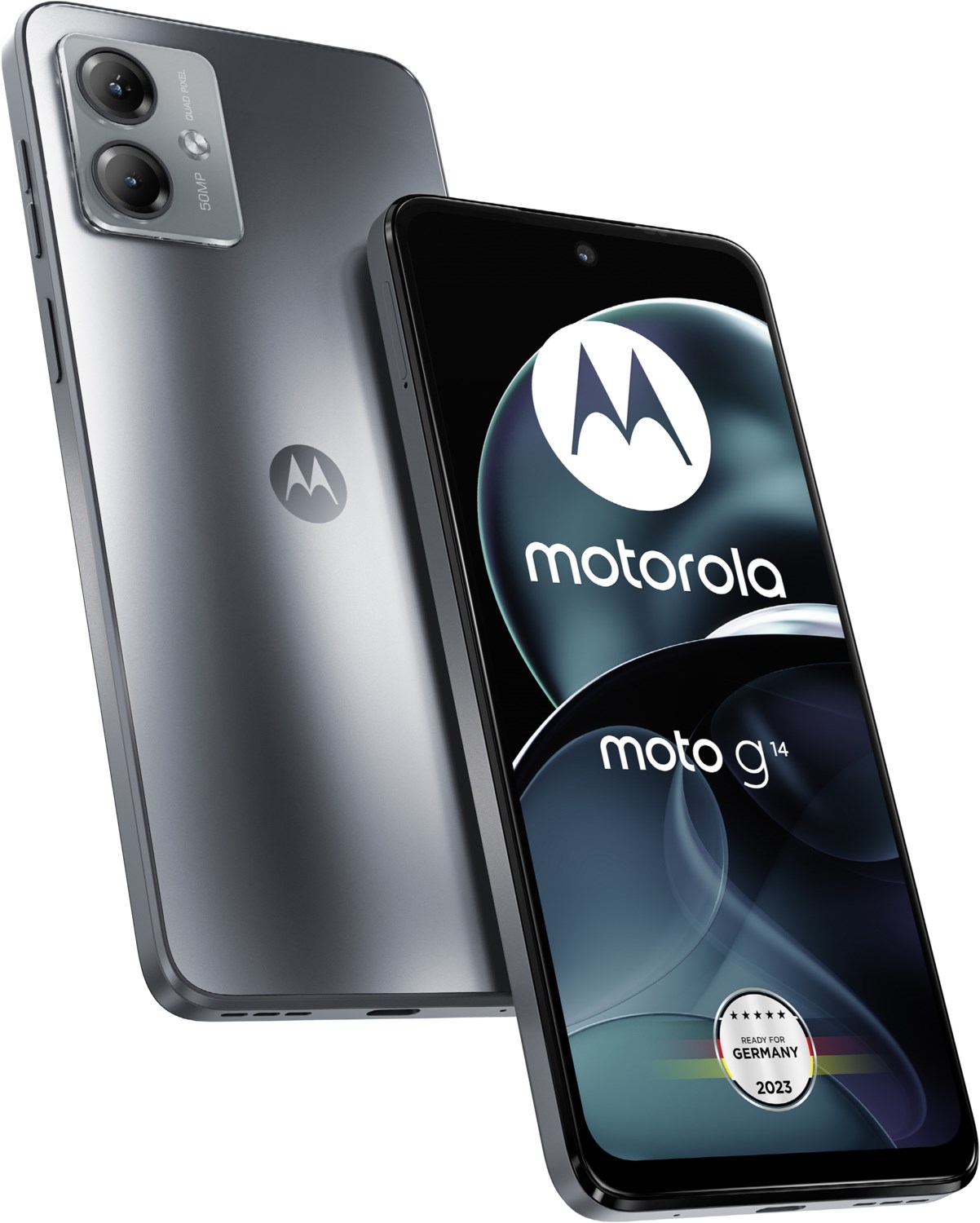 Image of Moto G14 Smartphone steel grey