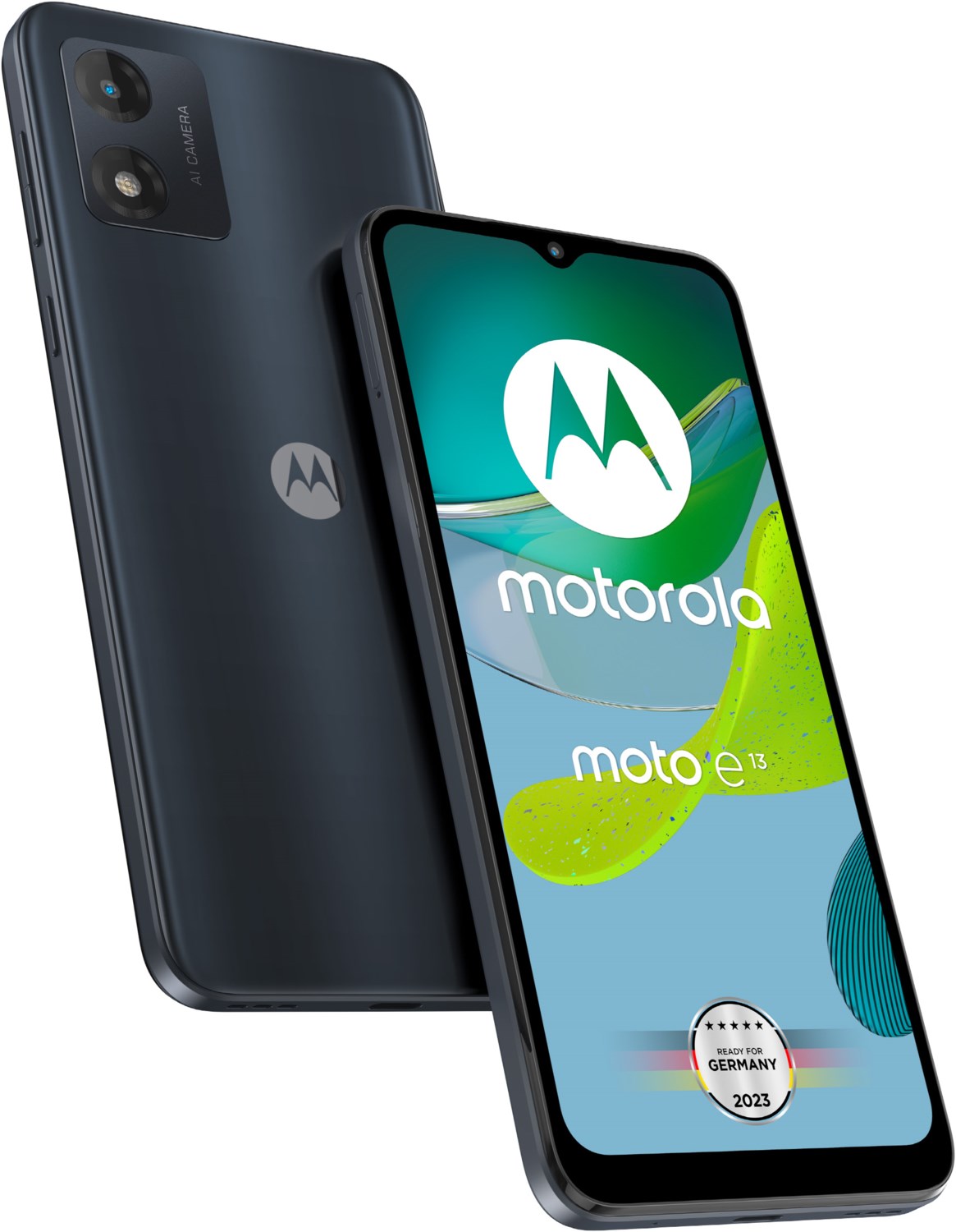 Image of Moto E13 (128GB) Smartphone cosmic black