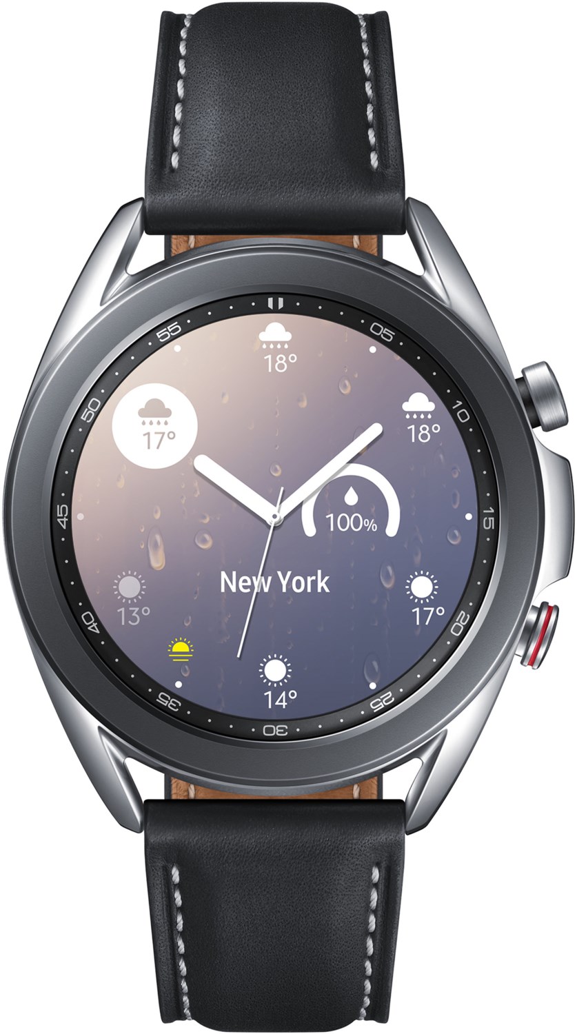 Image of Galaxy Watch3 (41mm) LTE Smartwatch mystic silver
