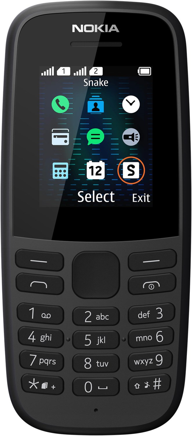 Image of 105 (2019) Dual-SIM Tasten Handy schwarz