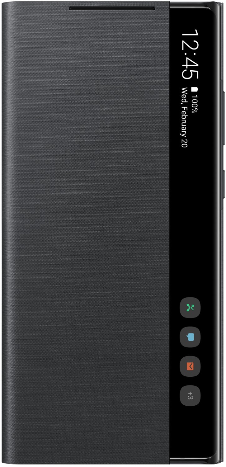 Image of Clear View Cover für Galaxy Note20/Note20 5G mystic black